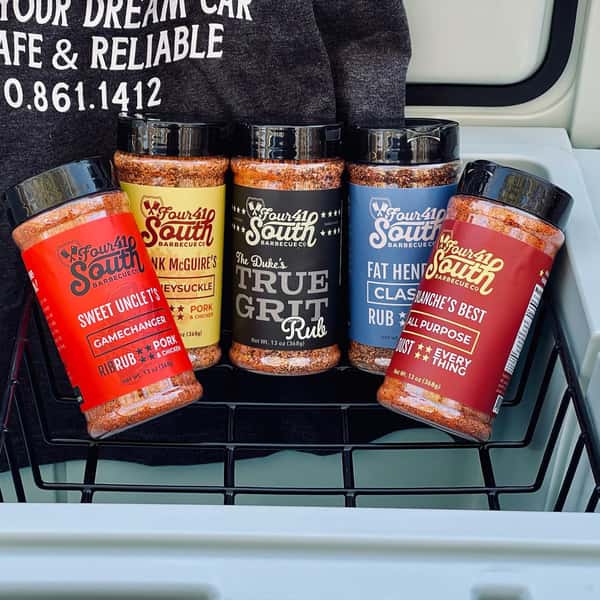 Four 41 South spice rubs for sale