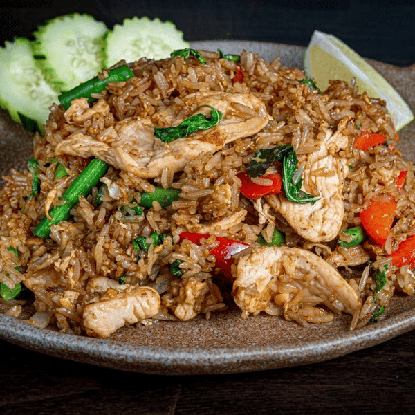 Spicy Basil Fried Rice