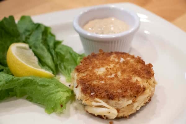 Our Famous Jumbo Lump Crab Cakes - Dinner Menu - Sam Snead's Savannah