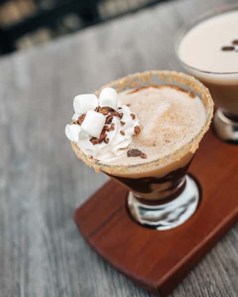 Frozen S'mores Espresso Martini