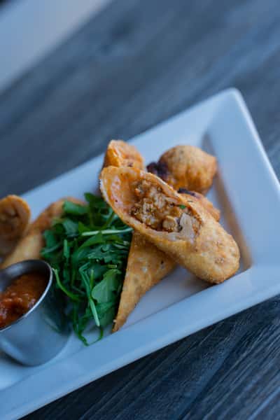 Cheeseburger Egg Rolls
