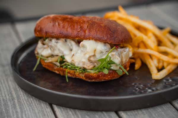 Jerk Chicken Cheese Steak