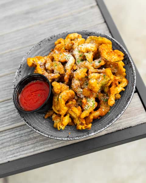 Fried Zucchini Ribbons