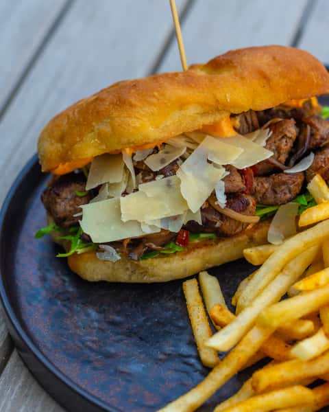 Calabrian Steak Sandwich