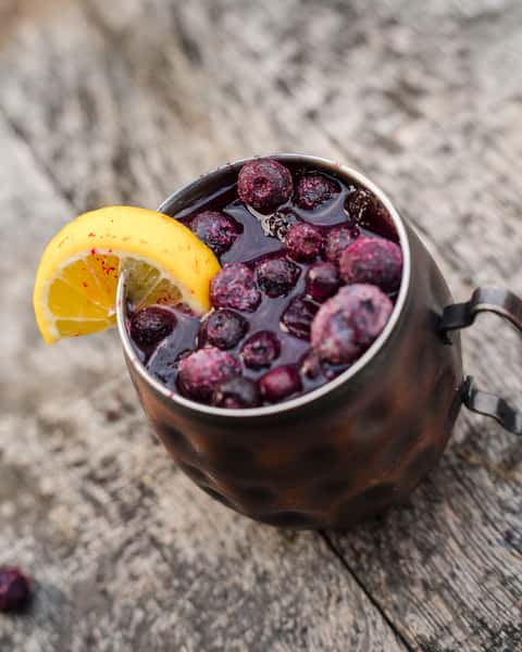 Blueberry Lemon Mule