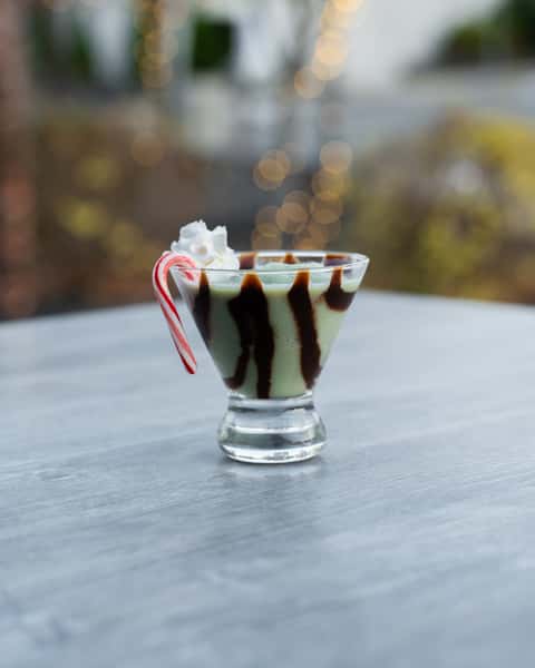 Frozen Mint Chocolate Chip Espresso Martini 