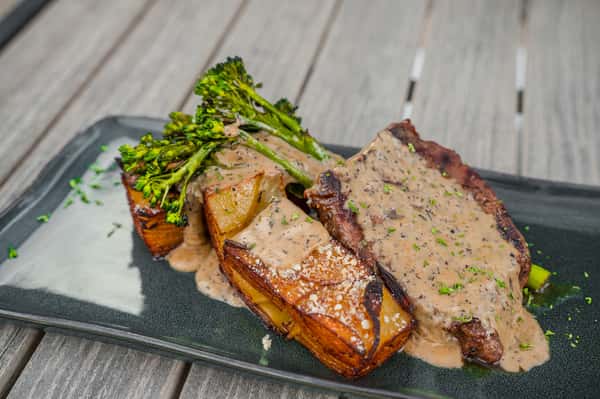 Steak and Scalloped Potatoes