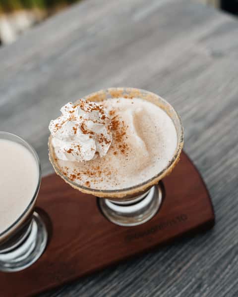 Frozen Pumpkin Espresso Martini