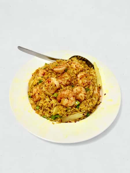 Thai Curry Shrimp Fried Rice