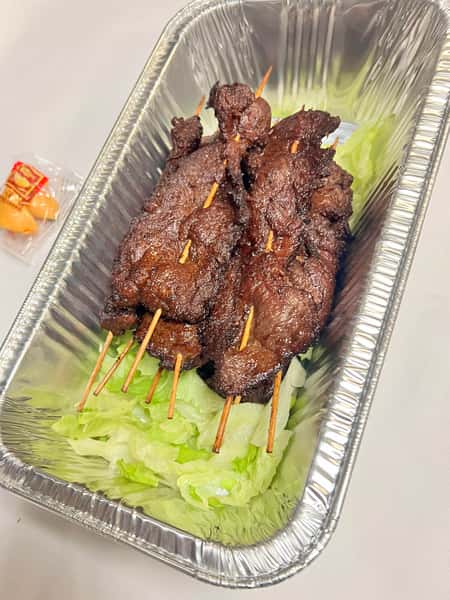 Grilled Beef Satay