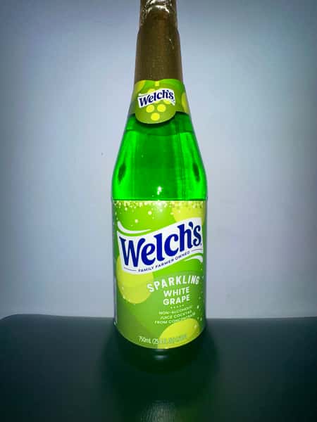 Welch's Sparkling Juice Cocktail, White Grape, 750ml Bottle
