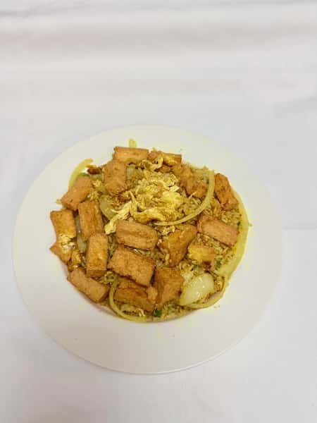 Thai Curry Tofu Fried Rice