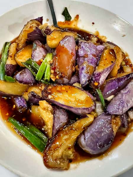 Spicy Eggplant in Garlic Sauce
