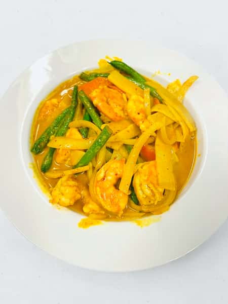 Yellow Curry Shrimp