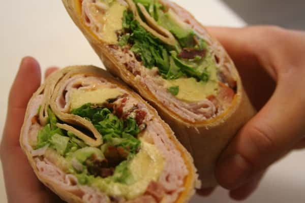 Smoked Turkey Avocado Wrap Catering Menu Longhorn Barbecue Barbecue Restaurant In Milton Wa