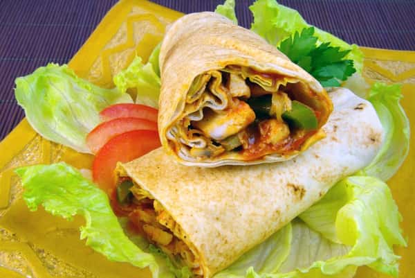 Southwest Chicken Wrap Catering Menu Longhorn Barbecue Barbecue