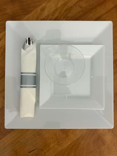 Upscale Disposable Set