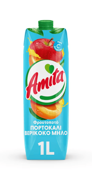 Amita juice Orange Apple Apricot