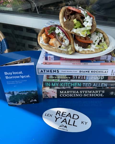 Feed your appetite- and your imagination! September is National Library Card Sign-Up Month, and we've teamed up with @lexpublib to celebrate the joy of reading. 📚

We think a library card deserves a few extra perks... So show your library card at Athenian Grill and receive 10% off your order!

Grab your next great read, then stop by for your favorite Gyro, Greek Salad, Dip, or whatever you're currently craving.

No library card yet? There's never been a better time to get one.

Buy local. Borrow local. Get 10% off.

Happy reading (and eating) from Athenian Grill! 🥰

#librarycardsignupmonth #buylocal #borrowlocal