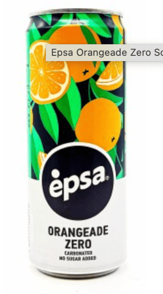 Epsa Orangeade Zero