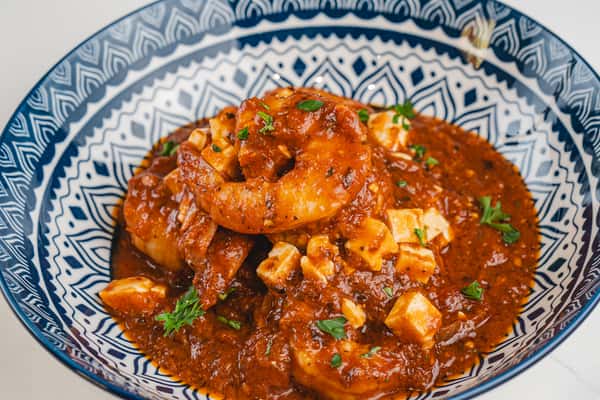Shrimp Saganaki