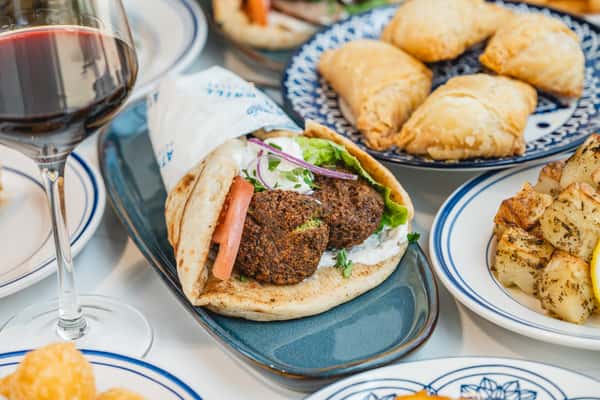 Falafel wrap