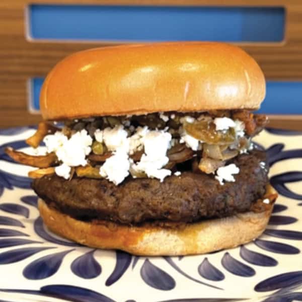 Feta Than Ever Lamb Burger
