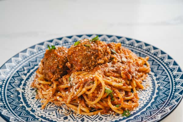 Spaghetti & Cypriot Meatballs Kids