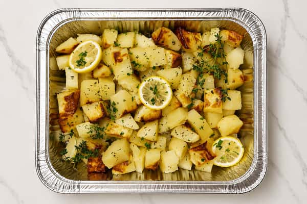 Roasted Lemon Potatoes (C)