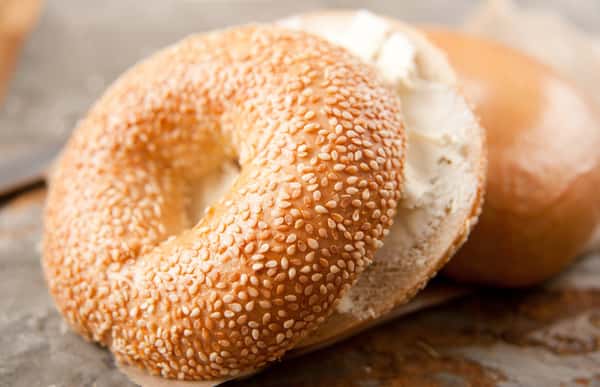 sesame seed bagel