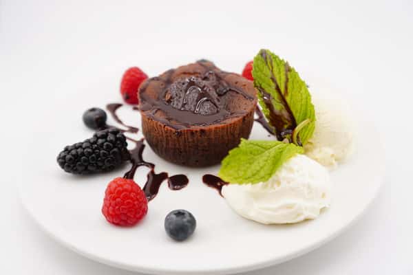 Chocolate Lava Cake a La Mode