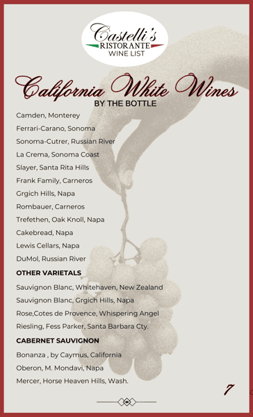 Wine List #7