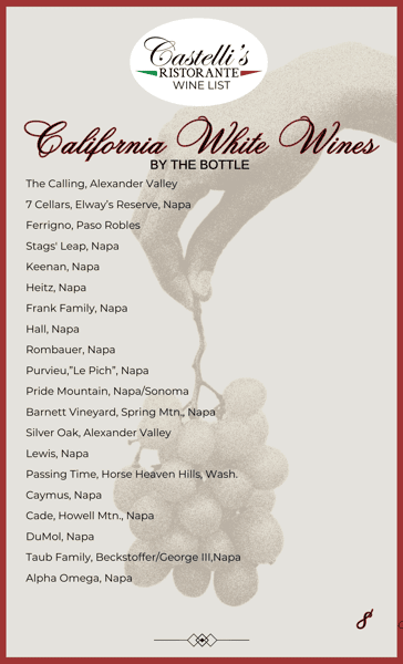 Wine List #8