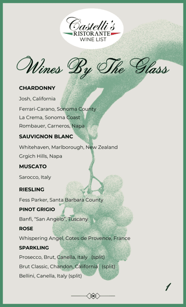 Wine list #1