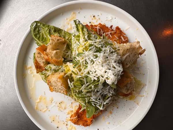 Crispy Chicken Caesar Salad