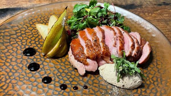 sliced pork