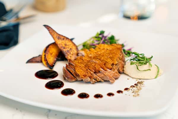 plated entree