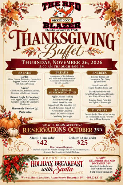 thanksgiving menu 26