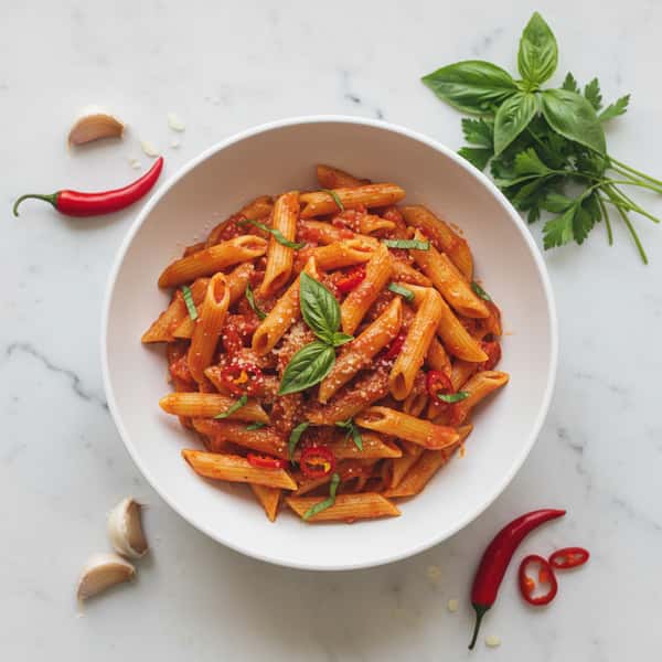 Pasta W/Spicy Arrabbiata Sauce