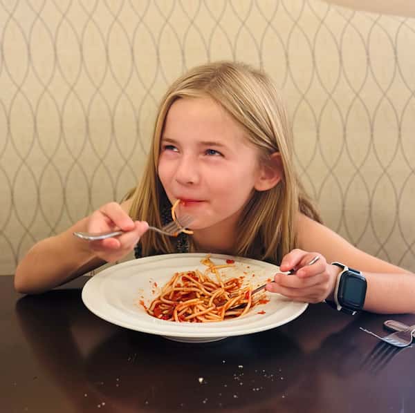 Tuesday-Kids Eat Free Spaghetti 