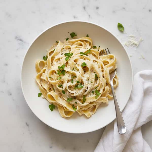 Pappardelle Crema al Burro Pasta
