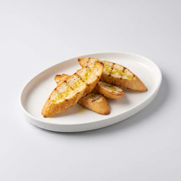 Side Toasted Baguette Bread for (Mussels)