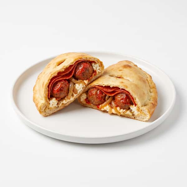Individual Size Meat-Baller Calzone