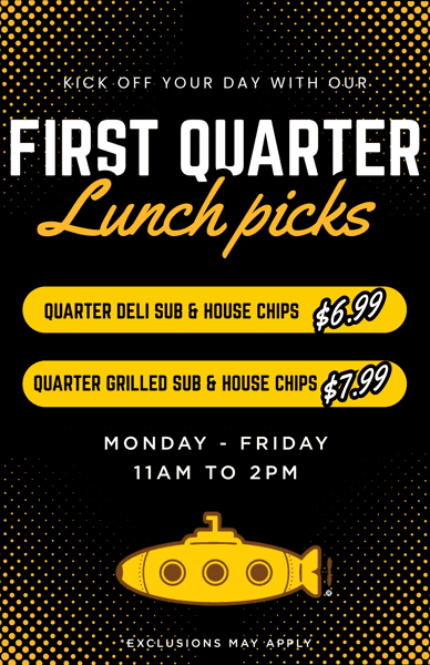 LUNCH SPECIALS
