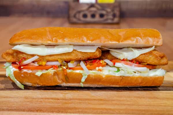 Fish Sub & House Chips
