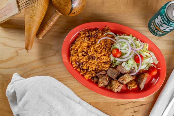 Carne Frita/Pork Chunks Entree