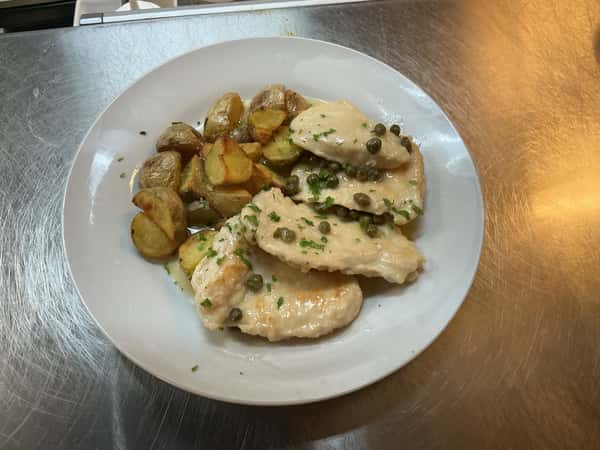 Scaloppine Di Pollo al Limone