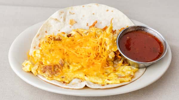 Potato, Egg & Cheese Taco