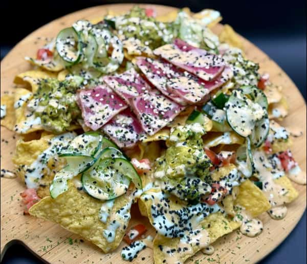 Seared Tuna Nachos