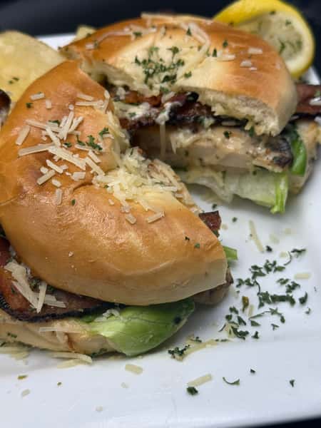 Grilled Chicken Caesar Bagel